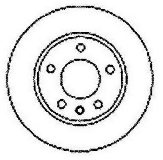 Диск гальмівний (комп. 2шт.) Jurid 561610JC