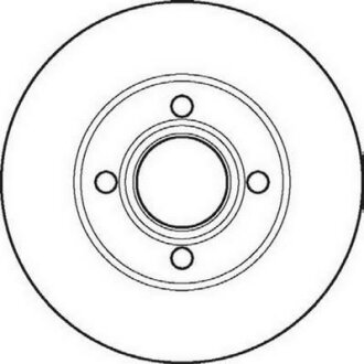 Диск гальмівний (комп. 2шт.) Jurid 561691JC