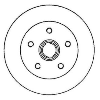 Диск гальмівний (комп. 2шт.) Jurid 561982JC