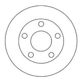 Диск гальмівний (комп. 2шт.) Jurid 562005JC