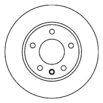 Диск гальмівний (комп. 2шт.) Jurid 562041JC