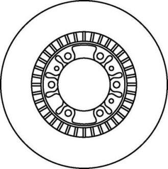 Диск гальмівний (комп. 2шт.) Jurid 562067JC