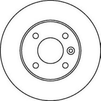 Диск гальмівний (комп. 2шт.) Jurid 562071JC