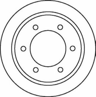 Диск гальмівний (комп. 2шт.) Jurid 562073JC