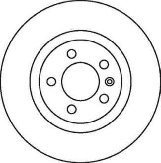 Диск гальмівний (комп. 2шт.) Jurid 562081JC