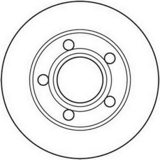 Диск гальмівний (комп. 2шт.) Jurid 562089JC