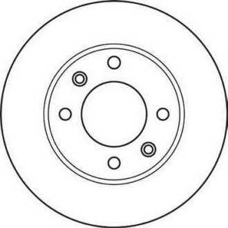 Диск гальмівний (комп. 2шт.) Jurid 562130JC