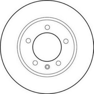 Диск гальмівний (комп. 2шт.) Jurid 562164JC