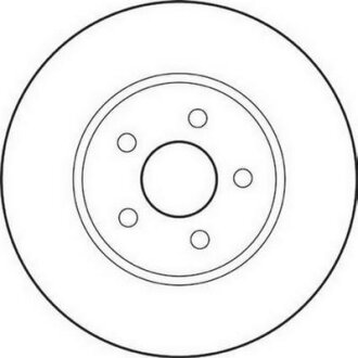 Диск гальмівний (комп. 2шт.) Jurid 562180JC