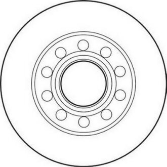 Диск гальмівний (комп. 2шт.) Jurid 562192JC