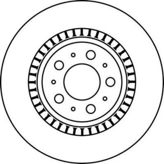 Диск гальмівний (комп. 2шт.) Jurid 562218JC