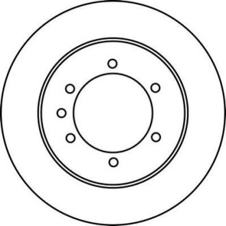 Диск гальмівний (комп. 2шт.) Jurid 562223JC