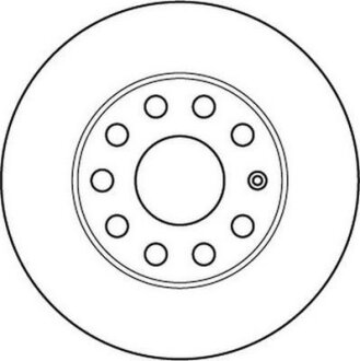 Диск гальмівний (комп. 2шт.) Jurid 562238JC