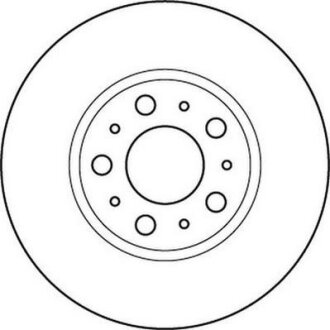 Диск гальмівний (комп. 2шт.) Jurid 562244JC