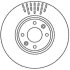 Диск гальмівний (комп. 2шт.) Jurid 562267JC (фото 1)