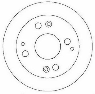 Диск гальмівний (комп. 2шт.) Jurid 562282JC