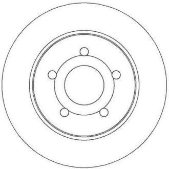 Диск гальмівний (комп. 2шт.) Jurid 562361JC