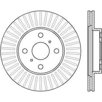 Диск гальмівний (комп. 2шт.) Jurid 562409JC