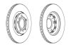 Диск гальмівний (комп. 2шт.) Jurid 562514JC (фото 1)