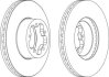 Диск гальмівний (комп. 2шт.) Jurid 562541JC (фото 2)