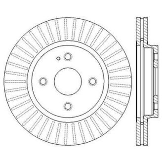 Диск гальмівний (комп. 2шт.) Jurid 562564JC
