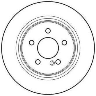 Диск гальмівний (комп. 2шт.) Jurid 562620JC