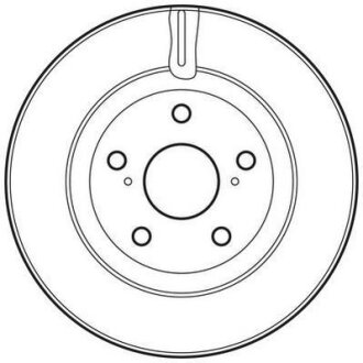 Диск гальмівний (комп. 2шт.) Jurid 562621JC