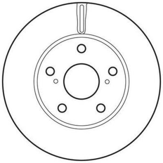 Диск гальмівний (комп. 2шт.) Jurid 562623JC