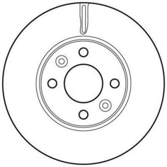 Диск гальмівний (комп. 2шт.) Jurid 562636JC