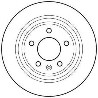 Диск гальмівний (комп. 2шт.) Jurid 562640JC