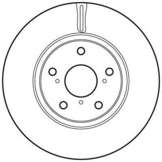 Диск гальмівний (комп. 2шт.) Jurid 562649JC