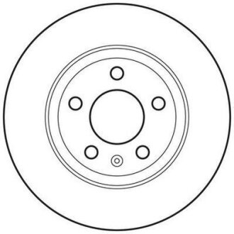 Диск гальмівний (комп. 2шт.) Jurid 562667JC