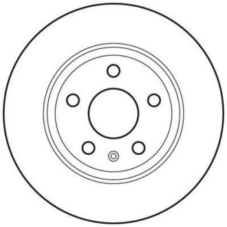 Диск гальмівний (комп. 2шт.) Jurid 562676JC