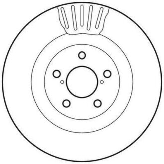 Диск гальмівний (комп. 2шт.) Jurid 562677JC