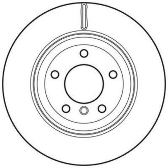 Диск гальмівний (комп. 2шт.) Jurid 562701JC