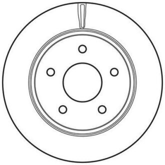 Диск гальмівний (комп. 2шт.) Jurid 562707JC (фото 1)