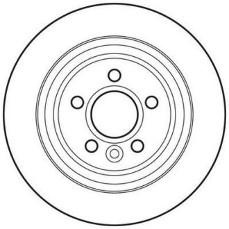 Диск гальмівний (комп. 2шт.) Jurid 562741JC