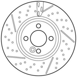 Диск гальмівний (комп. 2шт.) Jurid 562745JC