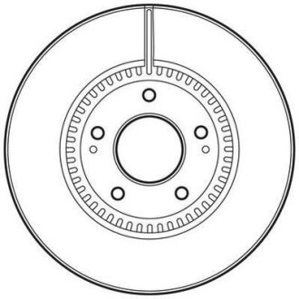 Диск гальмівний (комп. 2шт.) Jurid 562755JC