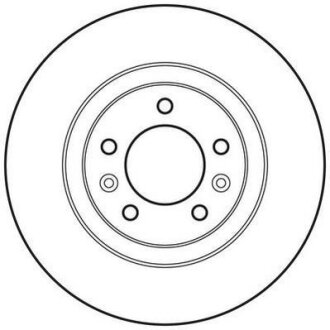 Диск гальмівний (комп. 2шт.) Jurid 562762JC