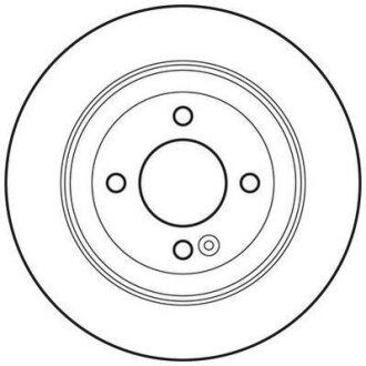 Диск гальмівний (комп. 2шт.) Jurid 562764JC