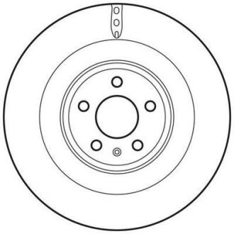 Диск гальмівний (комп. 2шт.) Jurid 562767JC