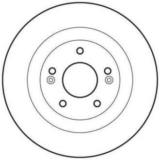 Диск гальмівний (комп. 2шт.) Jurid 562779JC