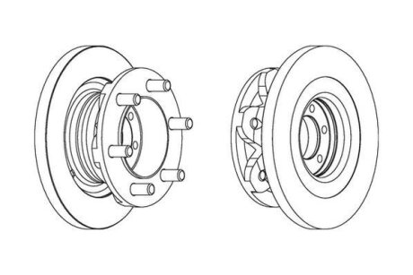 Гальмівні диски Jurid 567118J