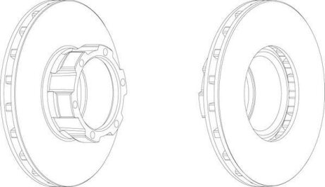 Гальмівні диски Jurid 567770J