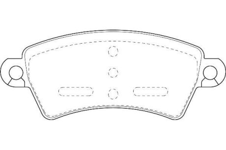 Колодки дискового гальма Jurid 571965J