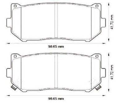 Колодки дискового гальма Jurid 572556J