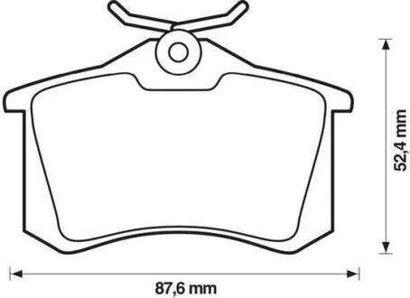 Колодки дискового гальма (вир-во) Jurid 573032J