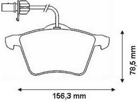 Колодки дискового гальма Jurid 573045J