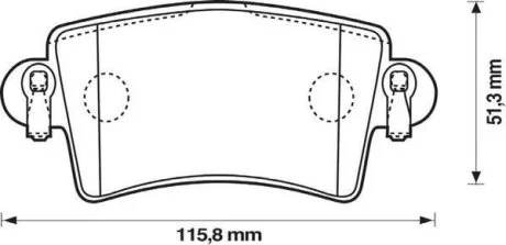 Колодки дискового гальма (вир-во) Jurid 573055J